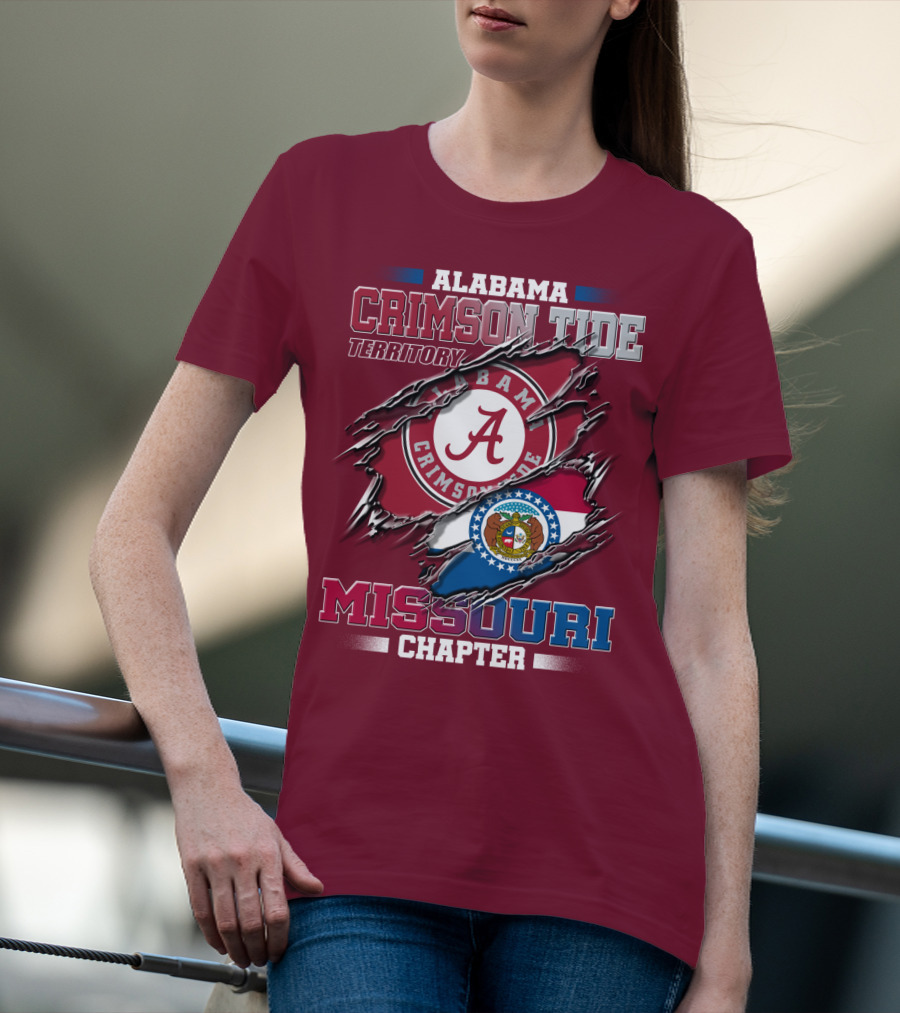 Alabama Crimson Tide Territory Missouri Chapter T-Shirt