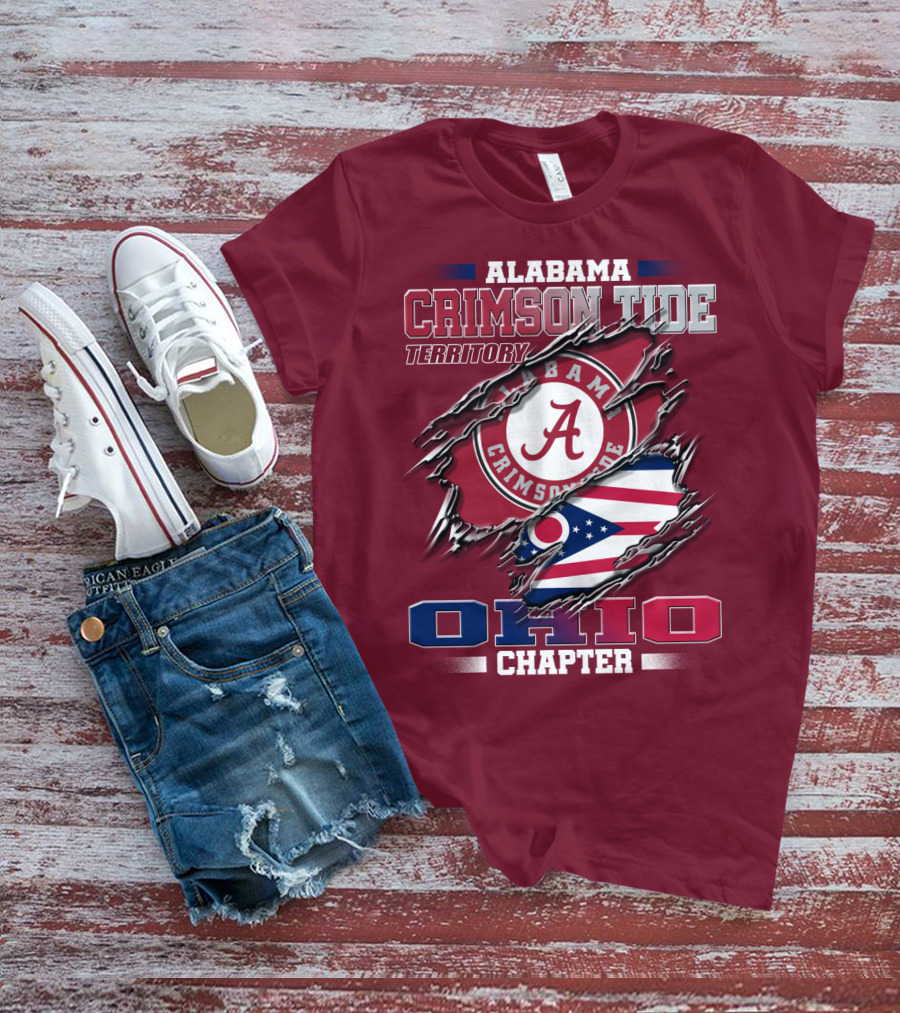 Alabama Crimson Tide Territory Ohio Chapter T-Shirt