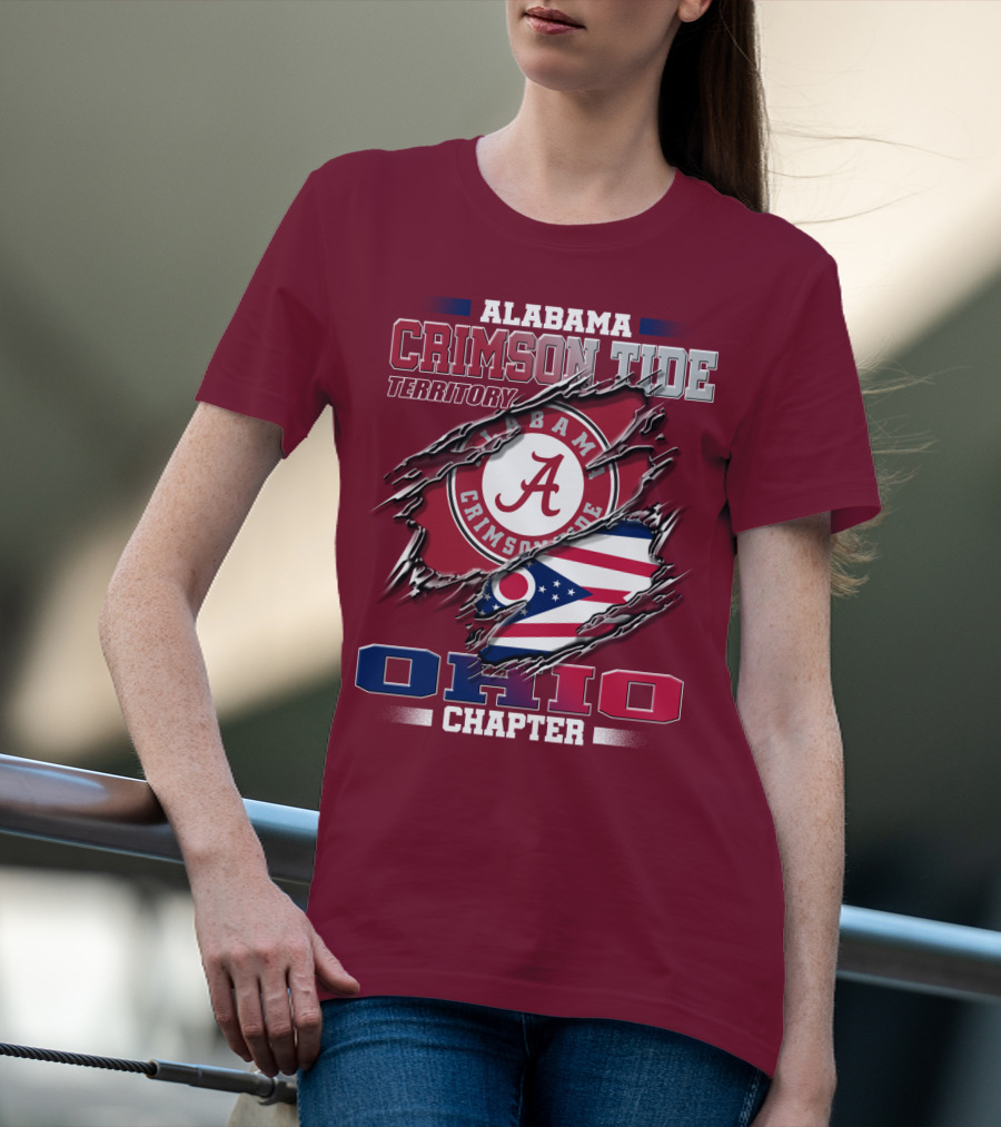 Alabama Crimson Tide Territory Ohio Chapter T-Shirt
