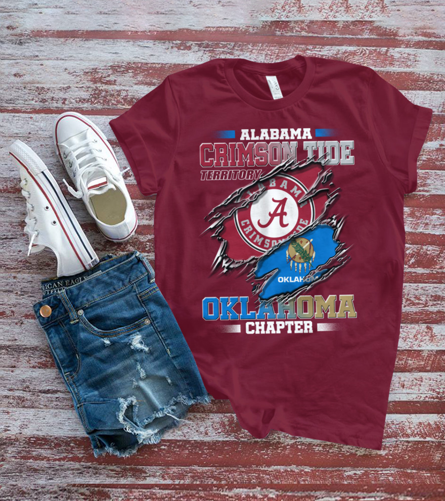 Alabama Crimson Tide Territory Oklahoma Chapter T-Shirt