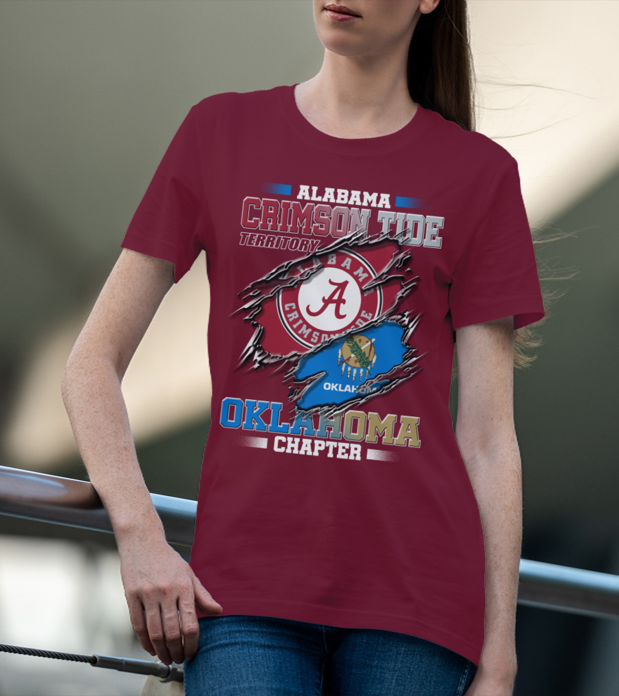 Alabama Crimson Tide Territory Oklahoma Chapter T-Shirt