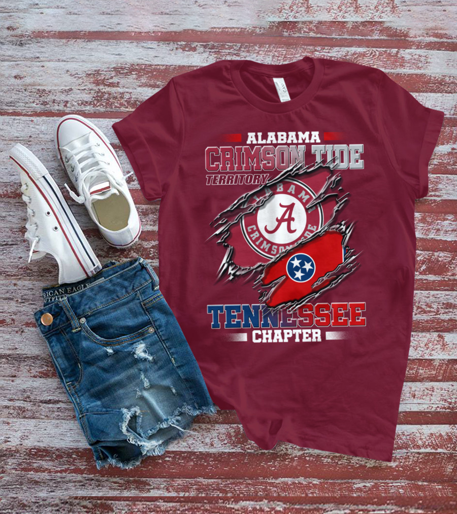 Alabama Crimson Tide Territory Tennessee Chapter T-Shirt