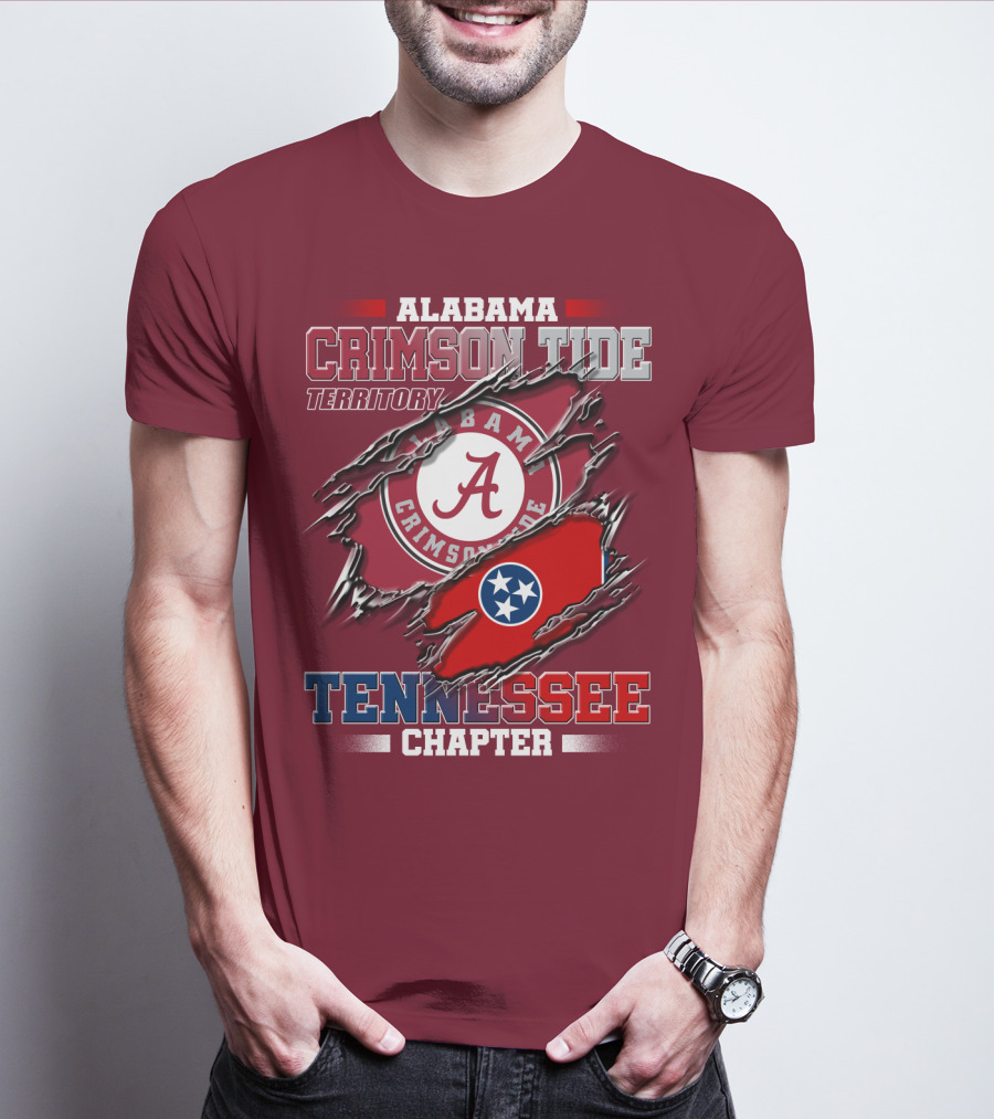Alabama Crimson Tide Territory Tennessee Chapter T-Shirt