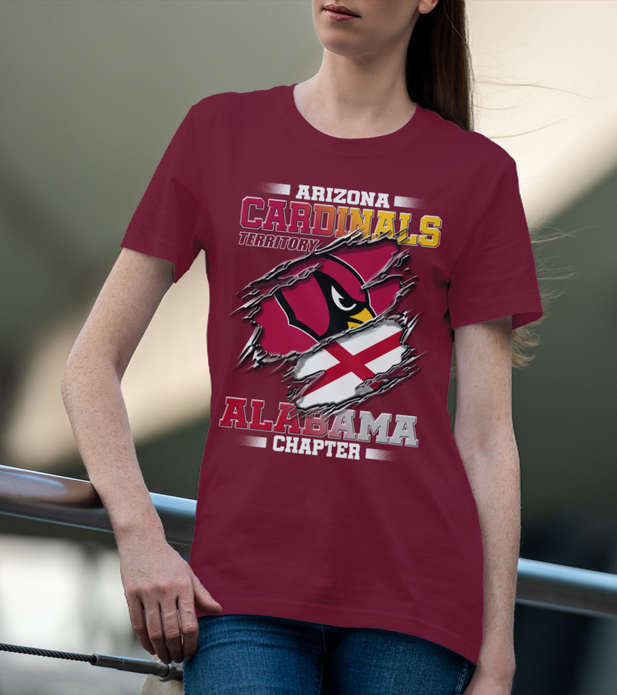 Arizona Cardinals Territory Alabama Chapter T-Shirt