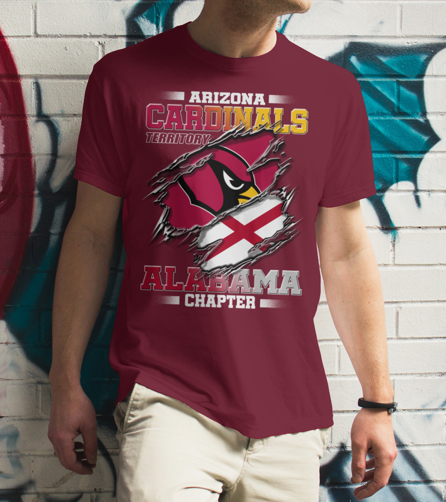 Arizona Cardinals Territory Alabama Chapter T-Shirt