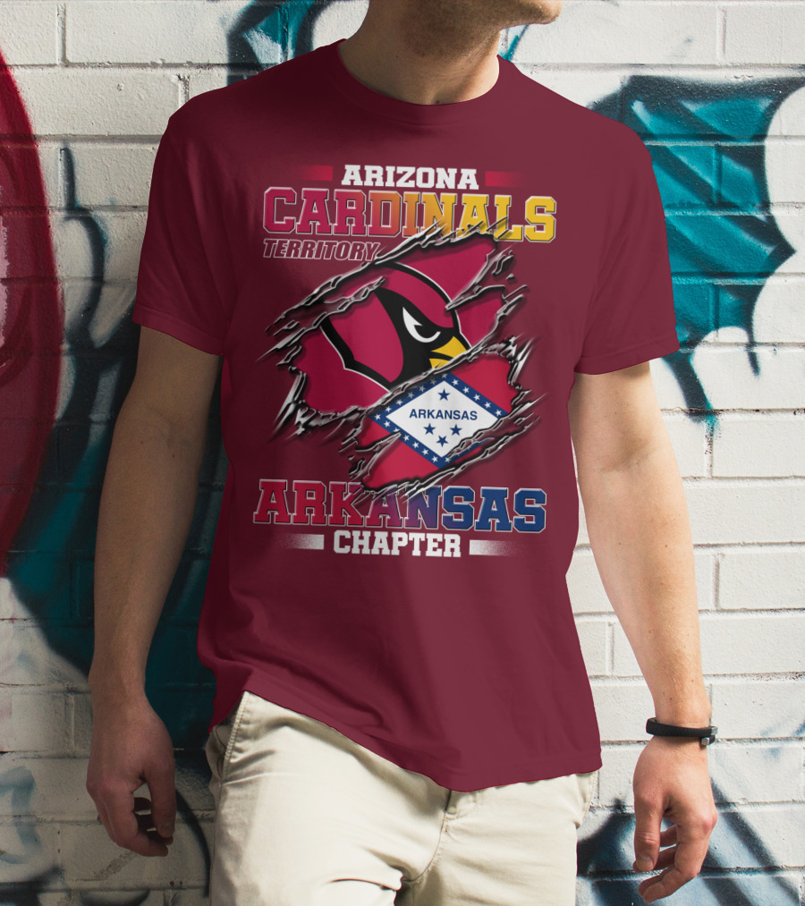 Arizona Cardinals Territory Arkansas Chapter T-Shirt