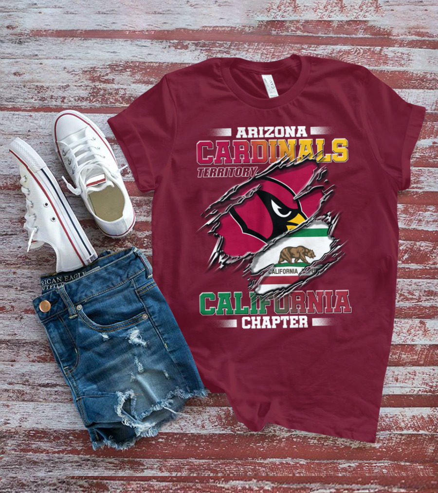 Arizona Cardinals Territory California Chapter T-Shirt