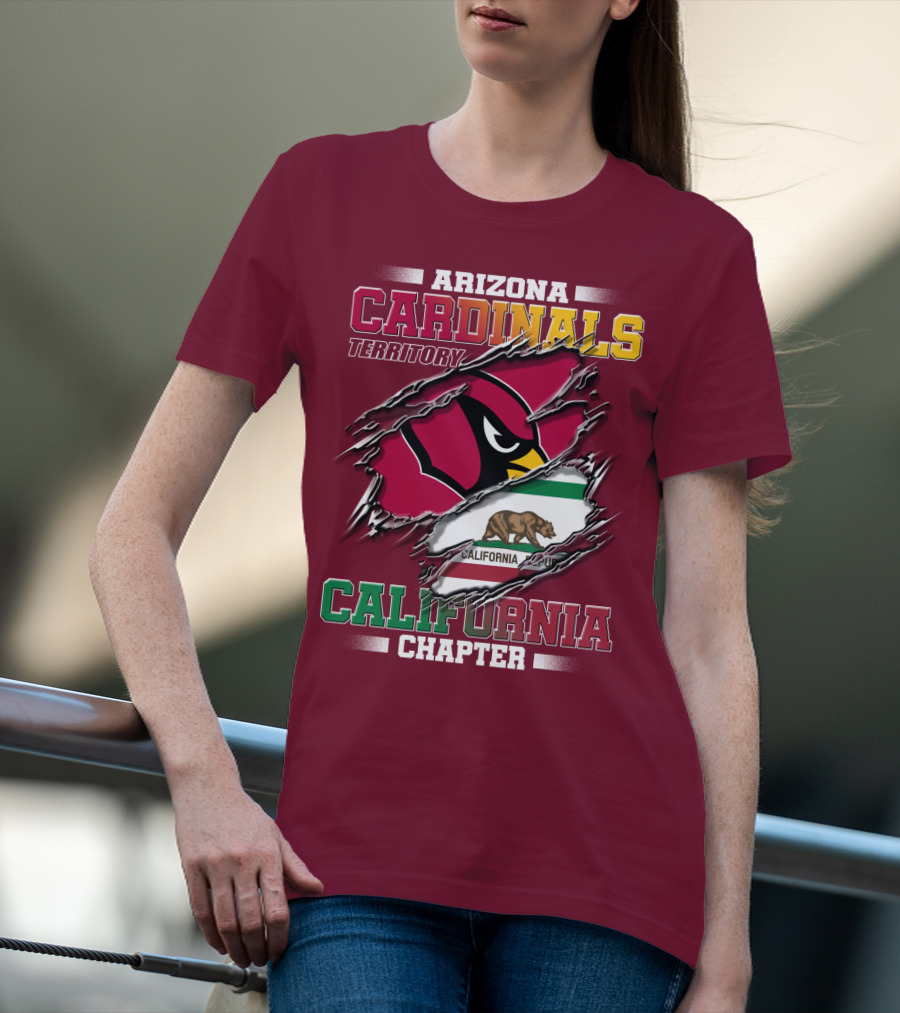 Arizona Cardinals Territory California Chapter T-Shirt