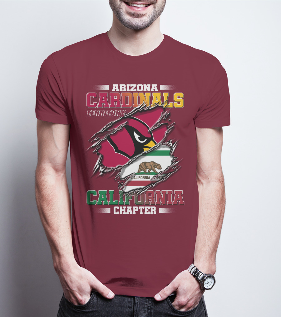 Arizona Cardinals Territory California Chapter T-Shirt