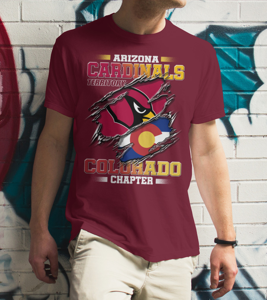 Arizona Cardinals Territory Colorado Chapter T-Shirt
