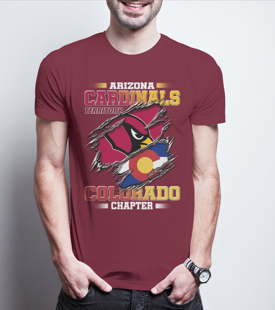 Arizona Cardinals Territory Colorado Chapter T-Shirt