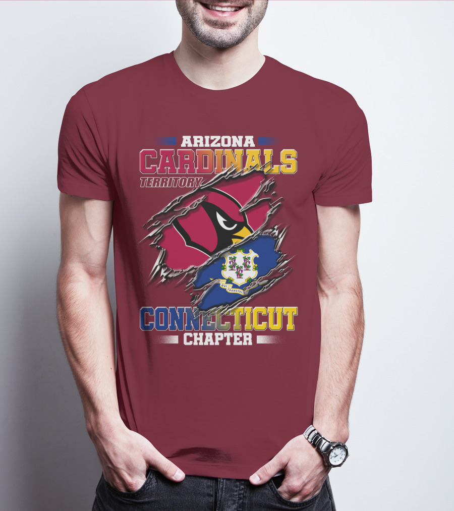 Arizona Cardinals Territory Connecticut Chapter T-Shirt