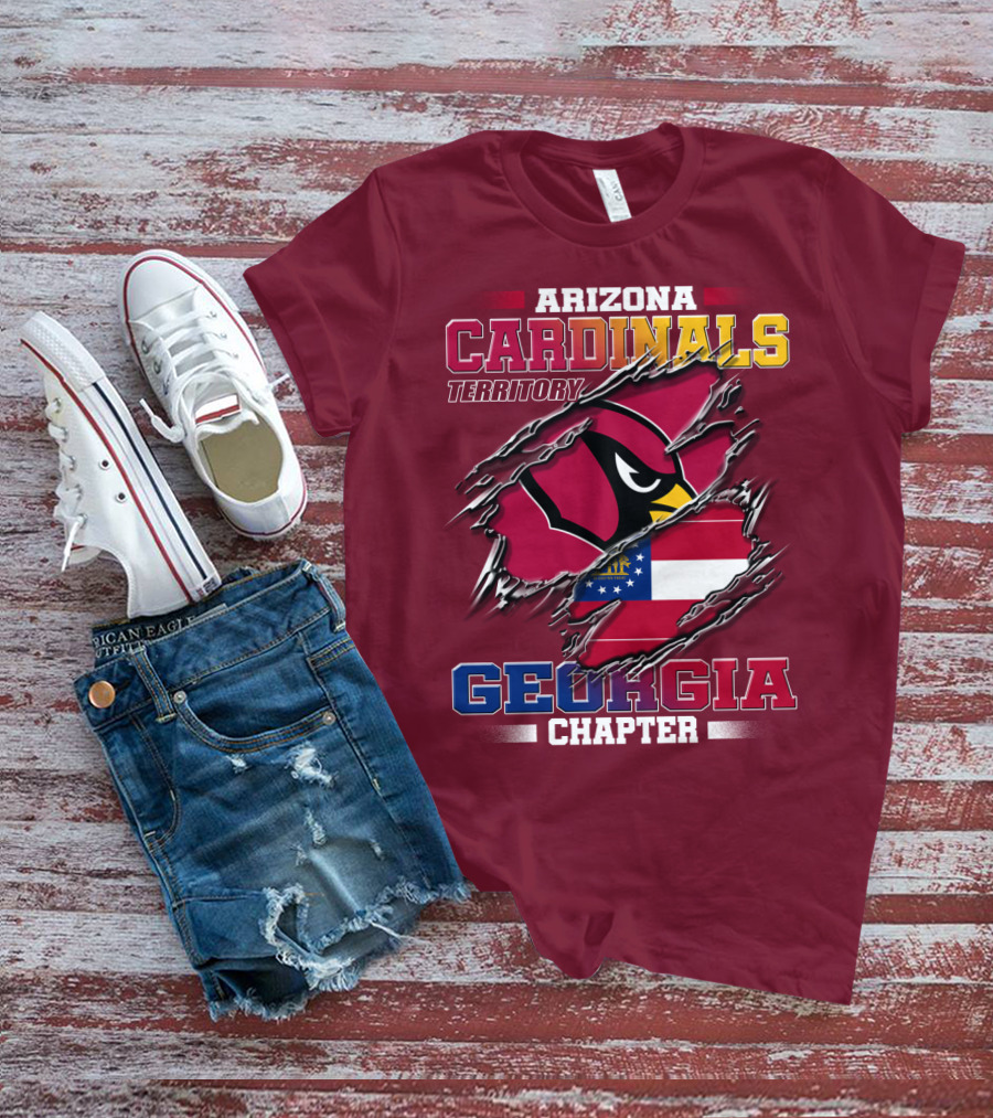 Arizona Cardinals Territory Georgia Chapter T-Shirt