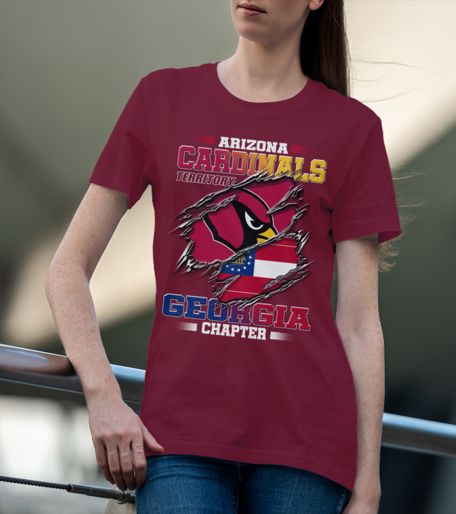 Arizona Cardinals Territory Georgia Chapter T-Shirt