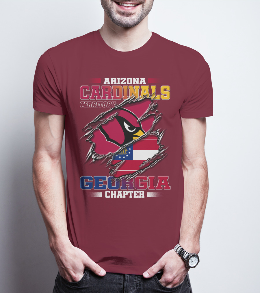 Arizona Cardinals Territory Georgia Chapter T-Shirt