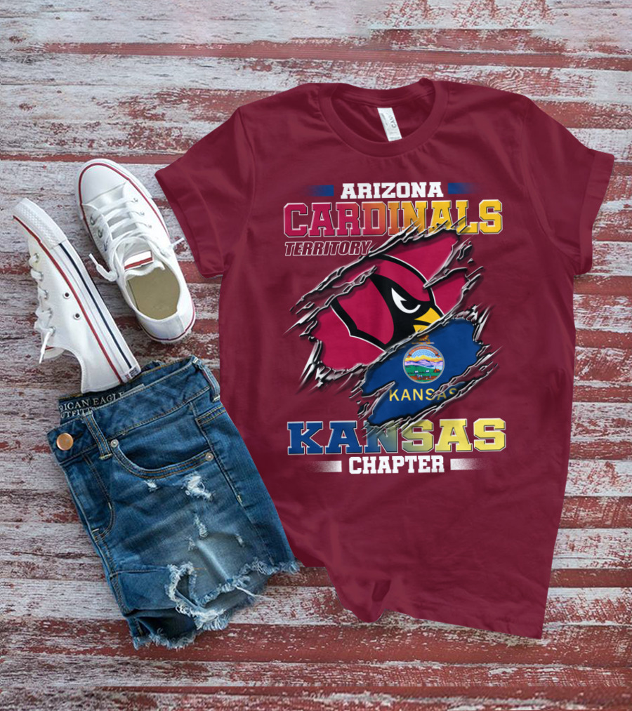 Arizona Cardinals Territory Kansas Chapter T-Shirt