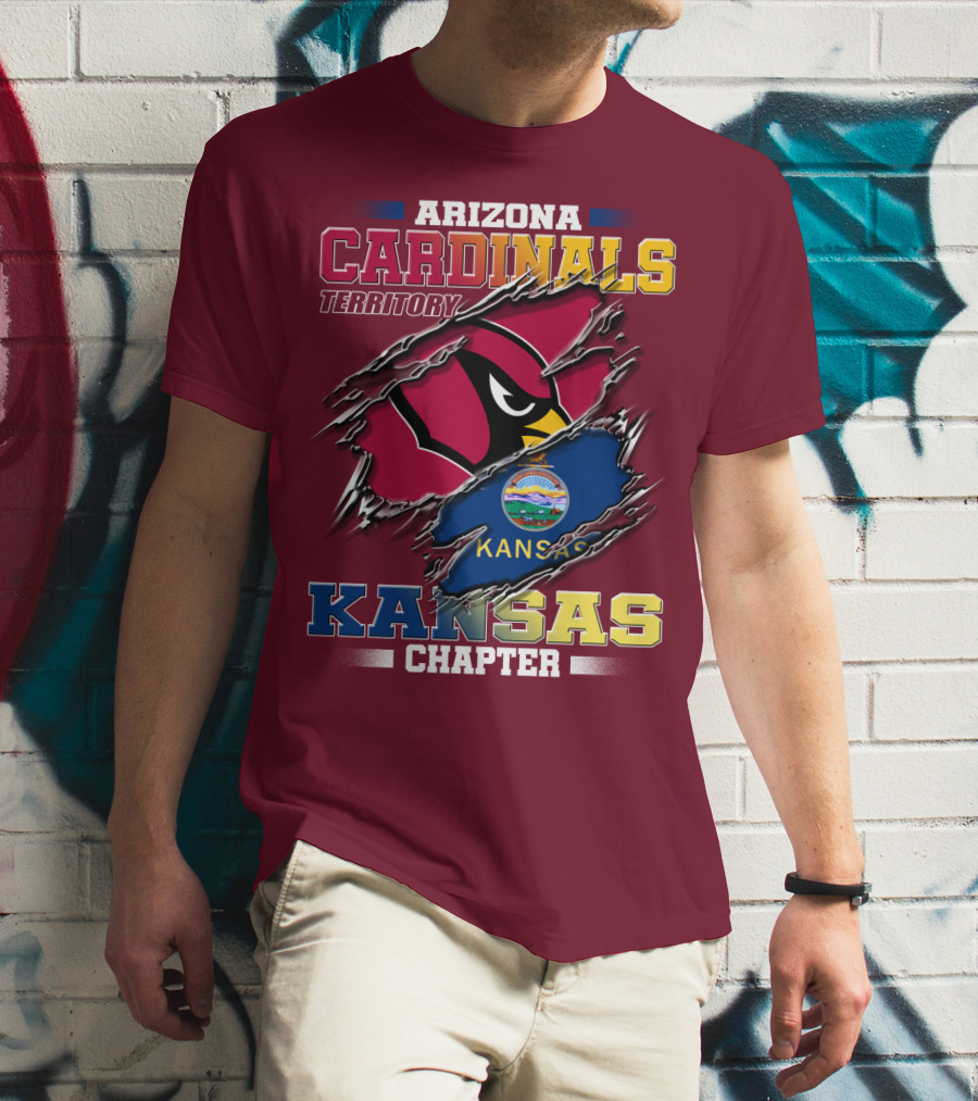 Arizona Cardinals Territory Kansas Chapter T-Shirt