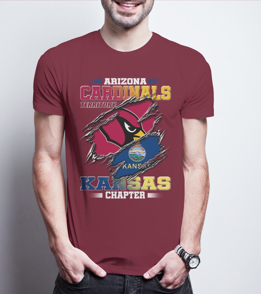 Arizona Cardinals Territory Kansas Chapter T-Shirt