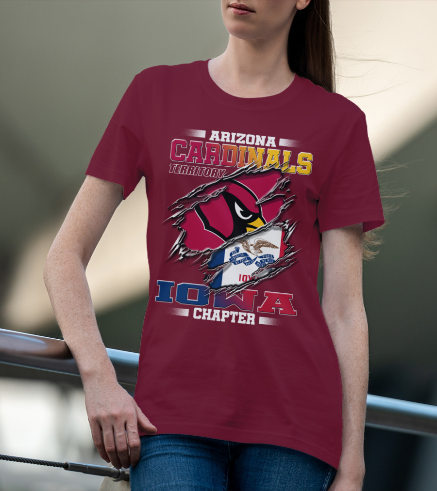 Arizona Cardinals Territory Iowa Chapter T-Shirt
