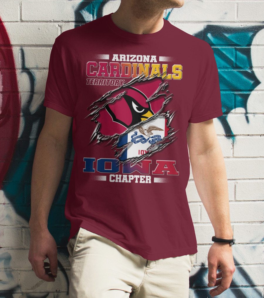 Arizona Cardinals Territory Iowa Chapter T-Shirt