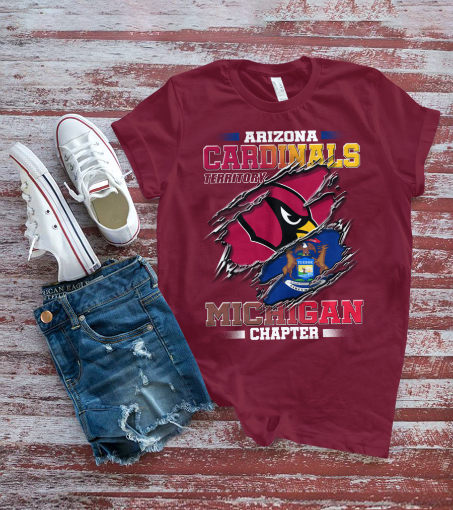 Arizona Cardinals Territory Michigan Chapter T-Shirt