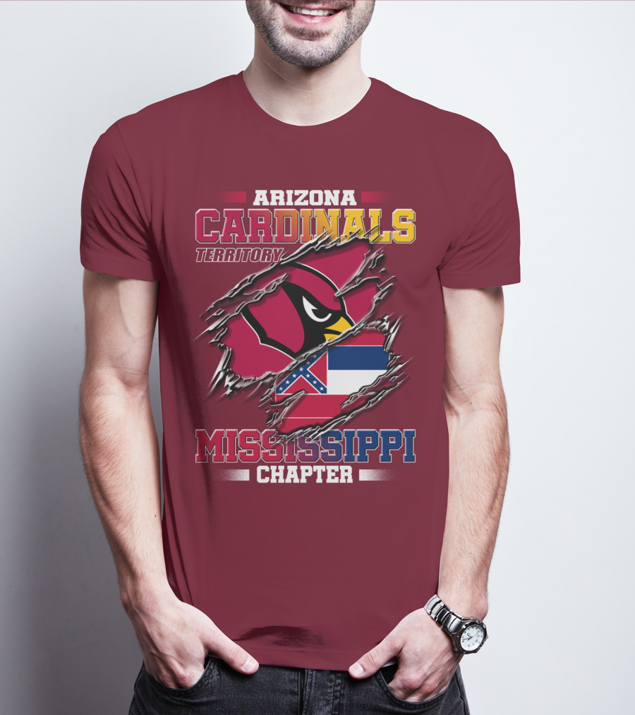 Arizona Cardinals Territory Mississippi Chapter T-Shirt