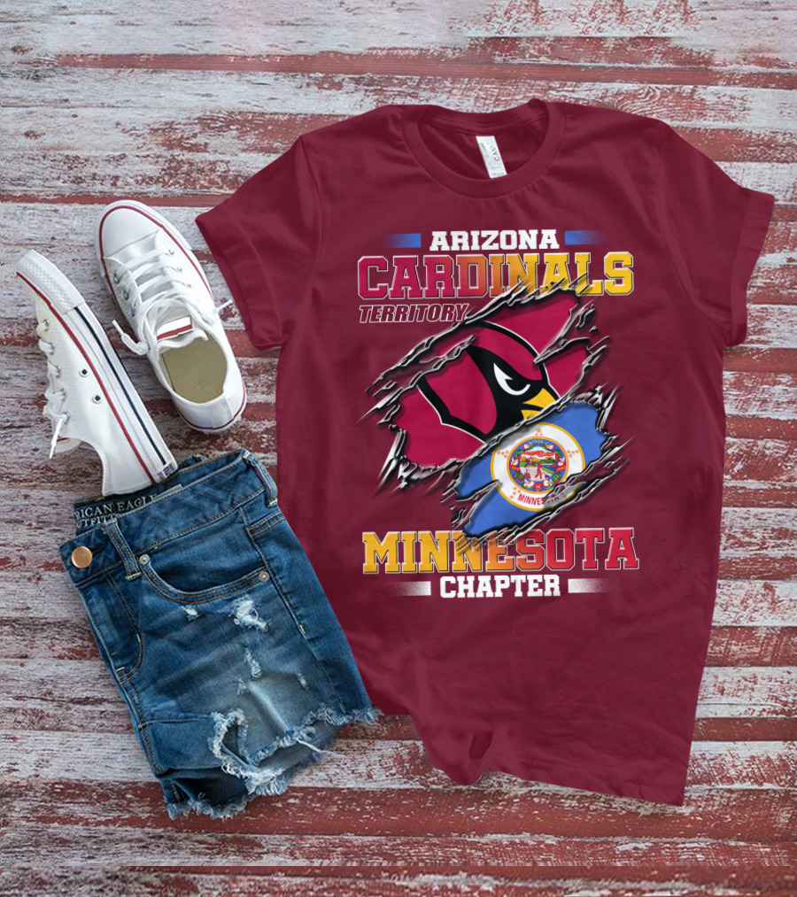 Arizona Cardinals Territory Minnesota Chapter T-Shirt