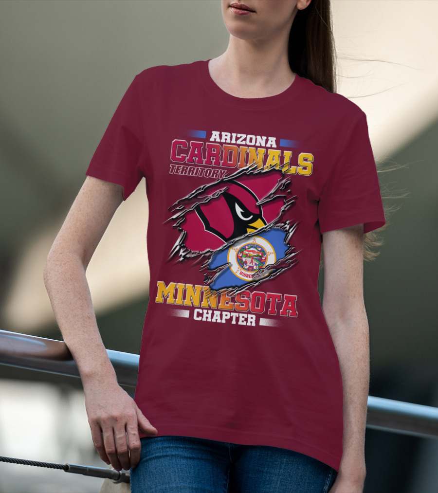 Arizona Cardinals Territory Minnesota Chapter T-Shirt