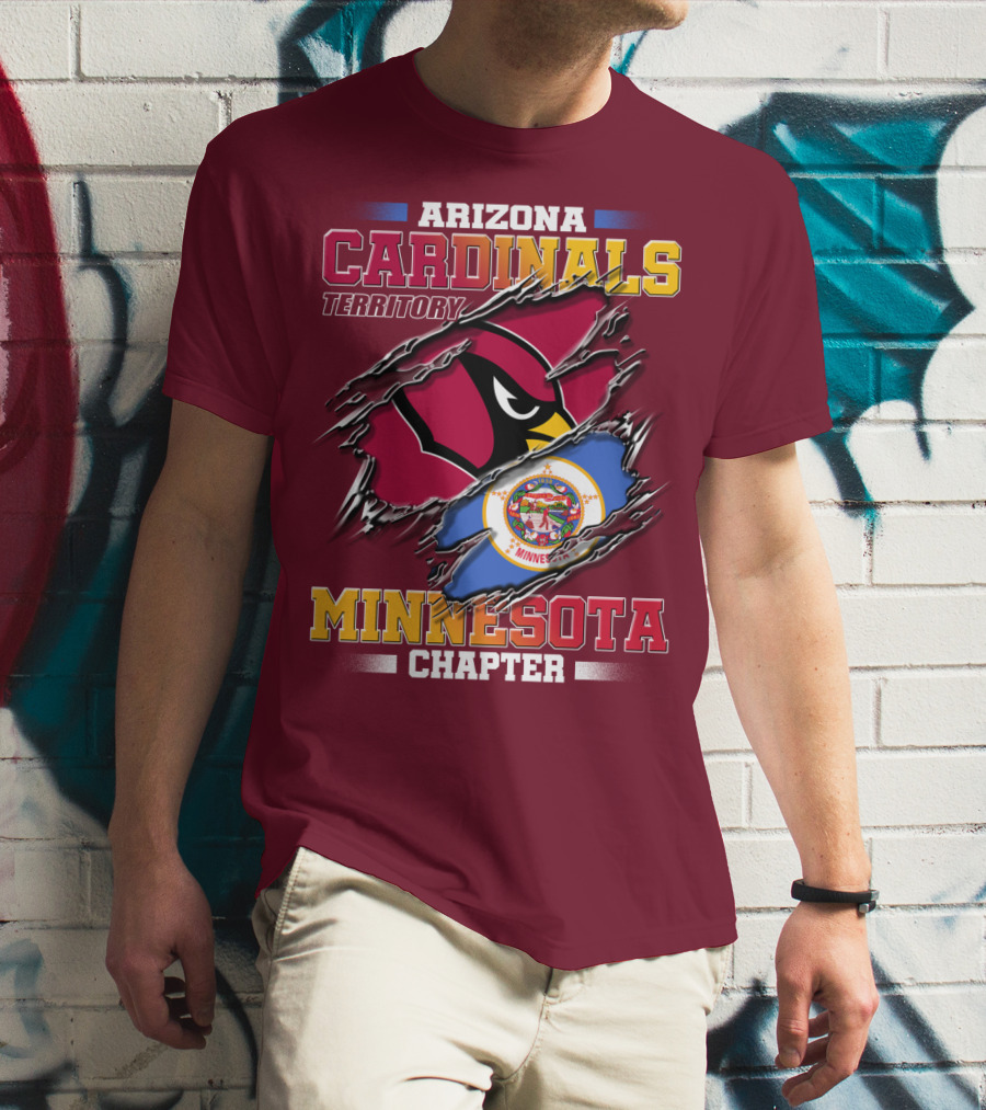 Arizona Cardinals Territory Minnesota Chapter T-Shirt