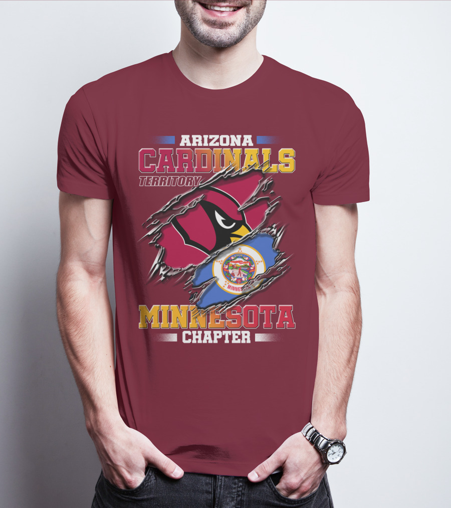 Arizona Cardinals Territory Minnesota Chapter T-Shirt