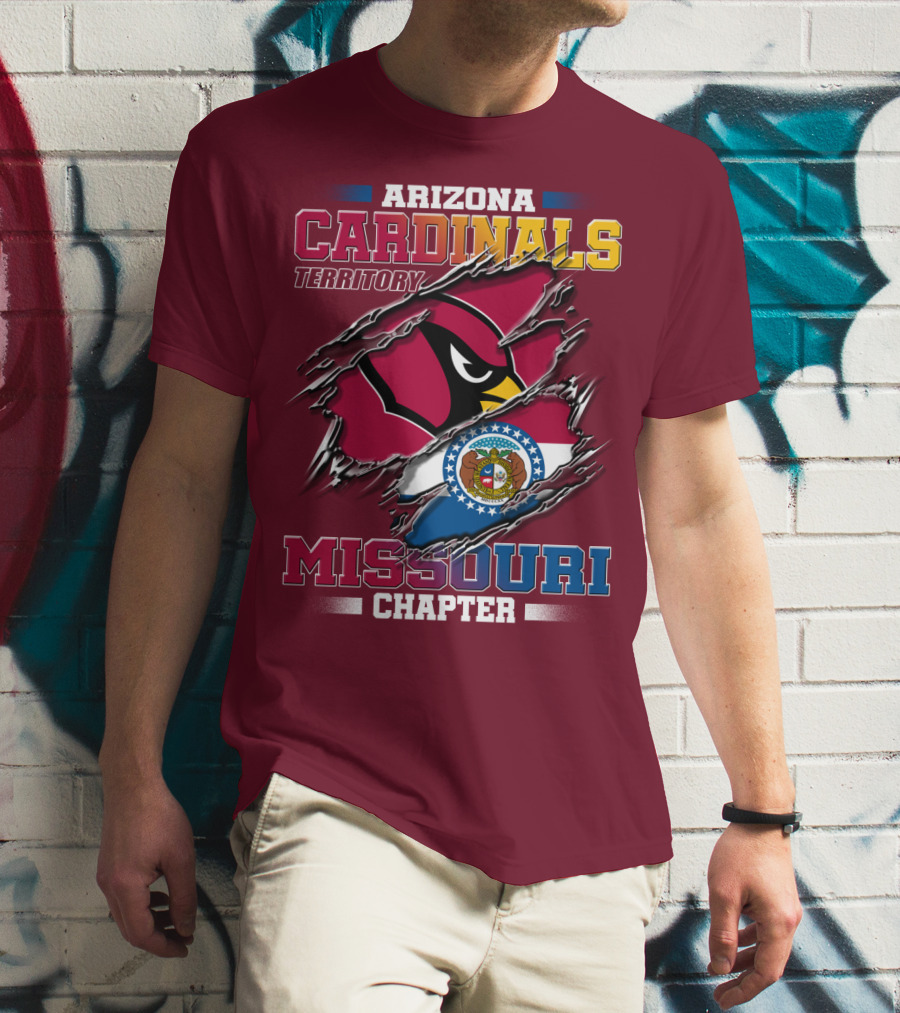 Arizona Cardinals Territory Missouri Chapter T-Shirt