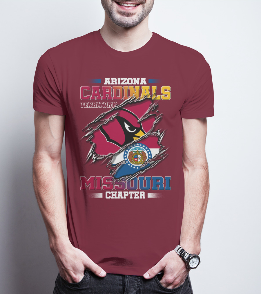 Arizona Cardinals Territory Missouri Chapter T-Shirt