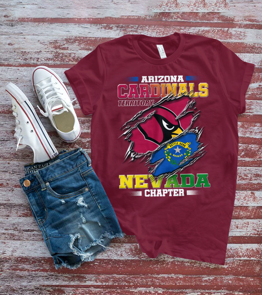 Arizona Cardinals Territory Nevada Chapter T-Shirt
