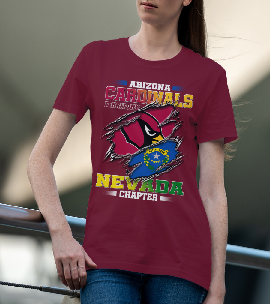 Arizona Cardinals Territory Nevada Chapter T-Shirt