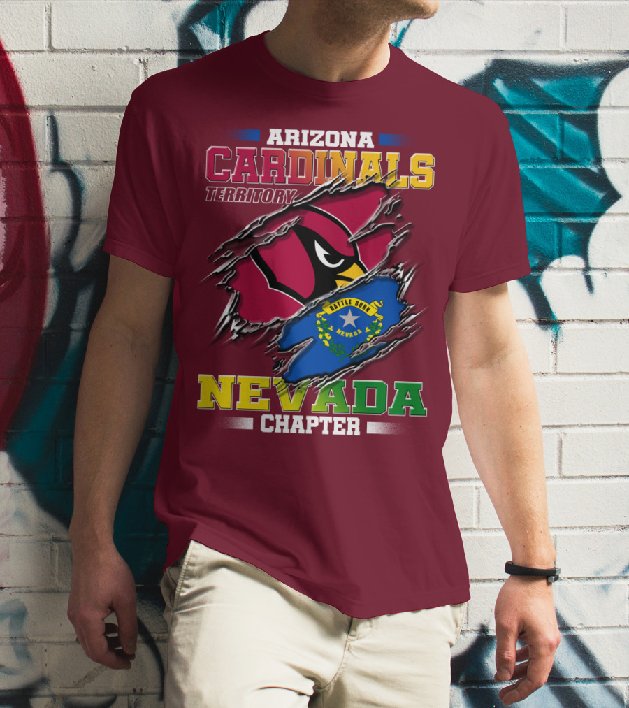 Arizona Cardinals Territory Nevada Chapter T-Shirt
