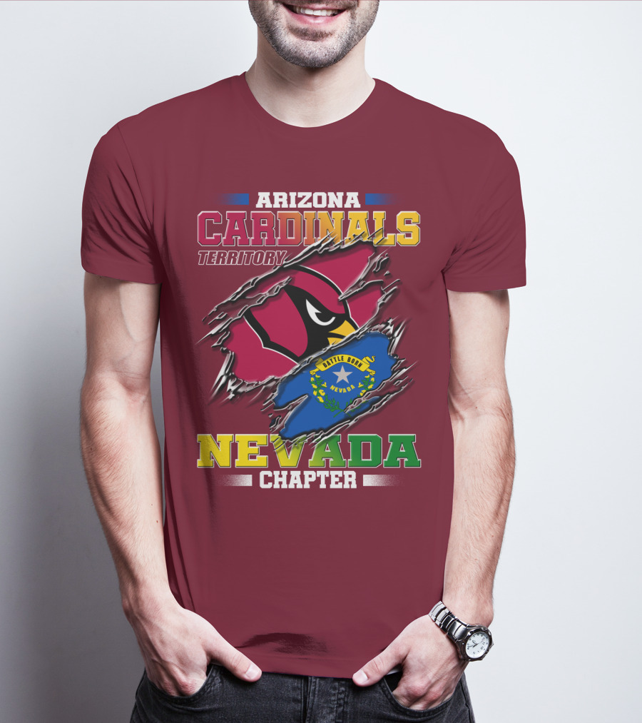 Arizona Cardinals Territory Nevada Chapter T-Shirt