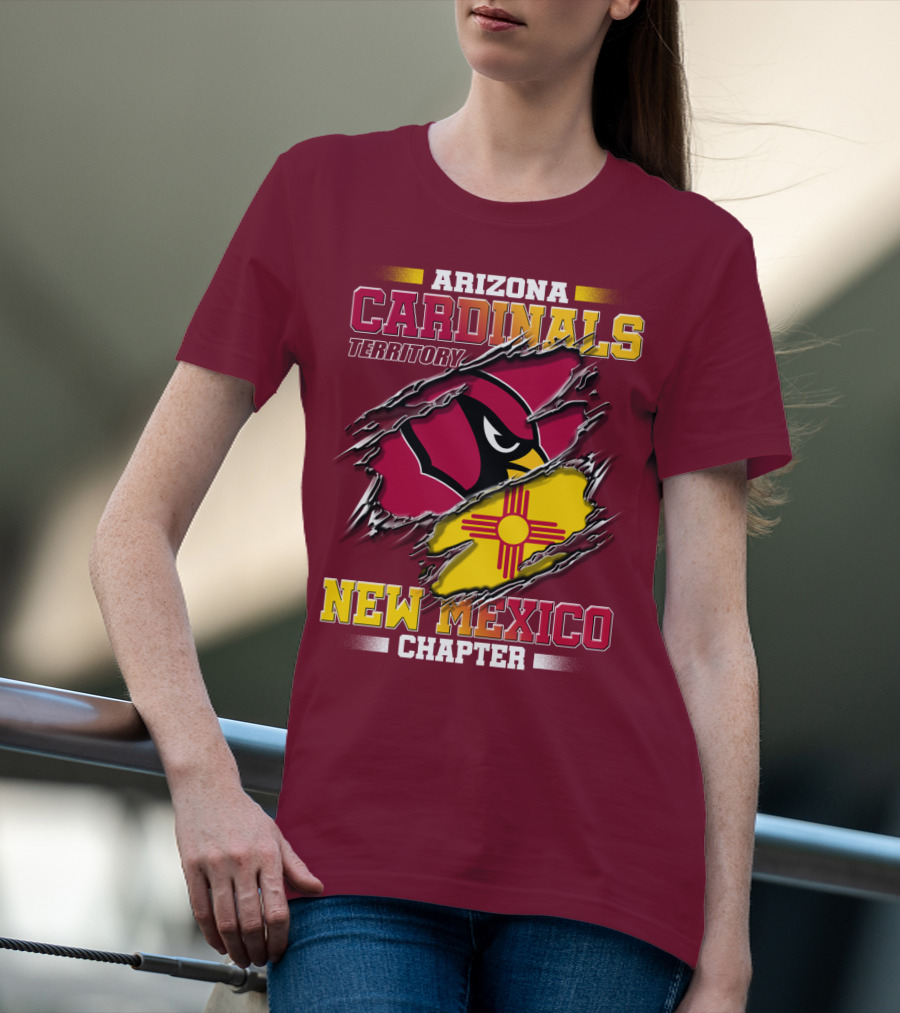 Arizona Cardinals Territory New Mexico Chapter T-Shirt