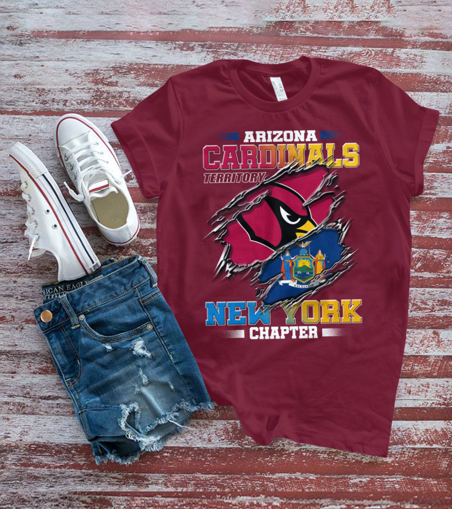 Arizona Cardinals Territory New York Chapter T-Shirt