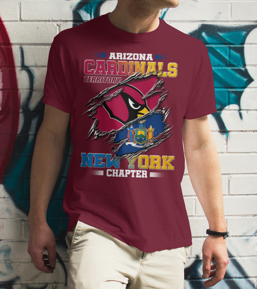 Arizona Cardinals Territory New York Chapter T-Shirt