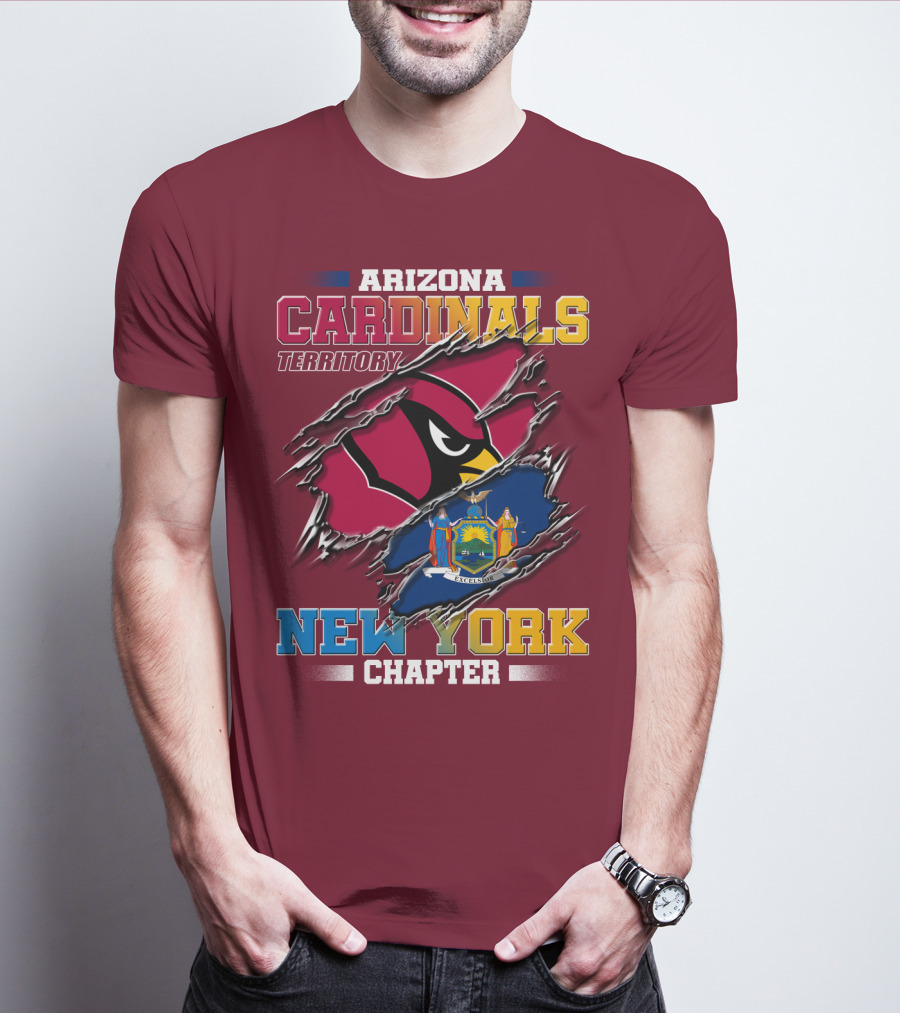 Arizona Cardinals Territory New York Chapter T-Shirt