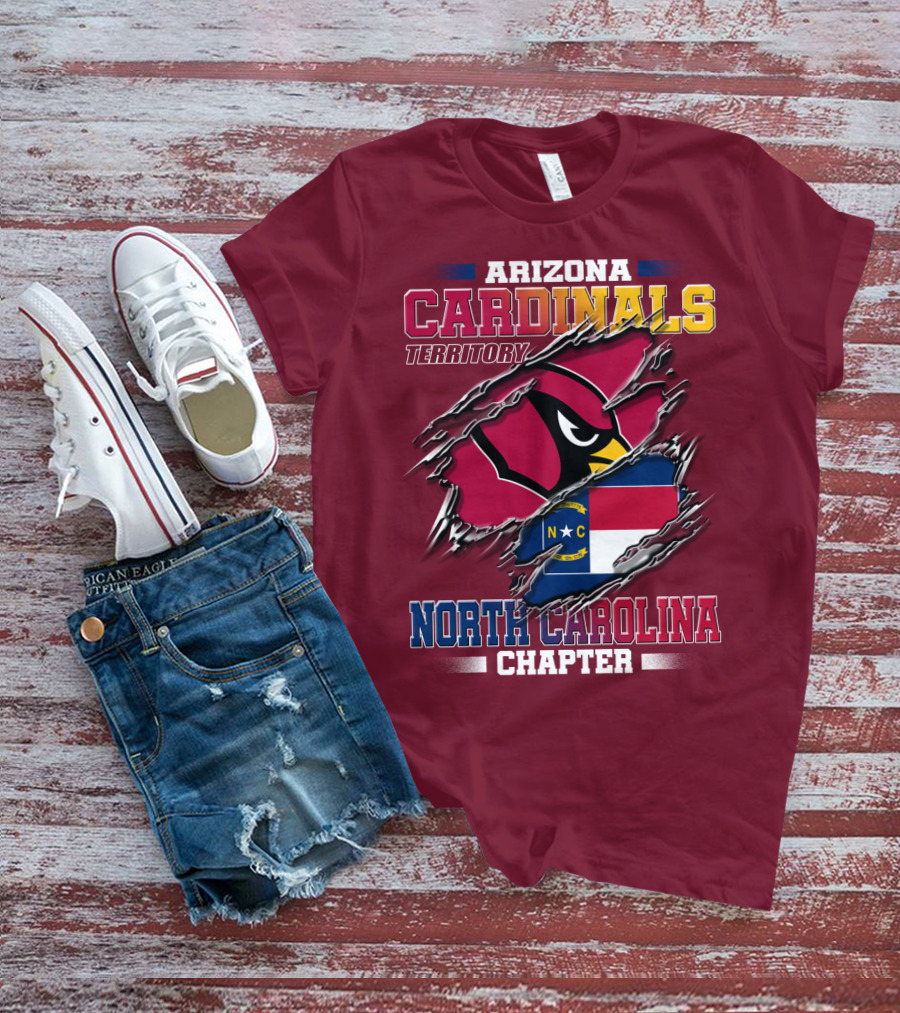 Arizona Cardinals Territory North Carolina Chapter T-Shirt