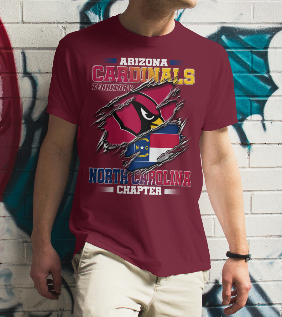 Arizona Cardinals Territory North Carolina Chapter T-Shirt