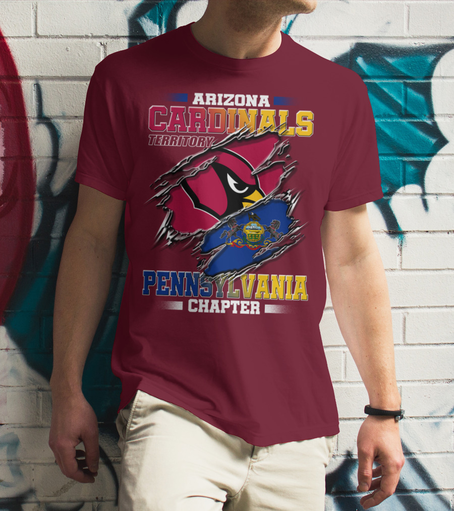 Arizona Cardinals Territory Pennsylvania Chapter T-Shirt