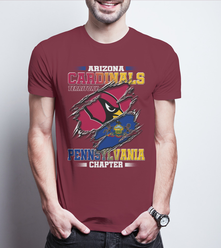 Arizona Cardinals Territory Pennsylvania Chapter T-Shirt