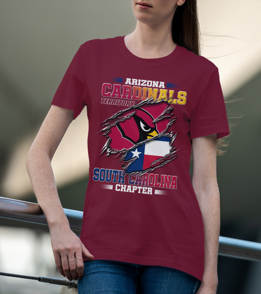 Arizona Cardinals Territory South Carolina Chapter T-Shirt