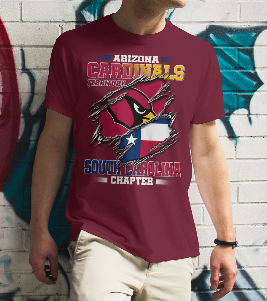Arizona Cardinals Territory South Carolina Chapter T-Shirt
