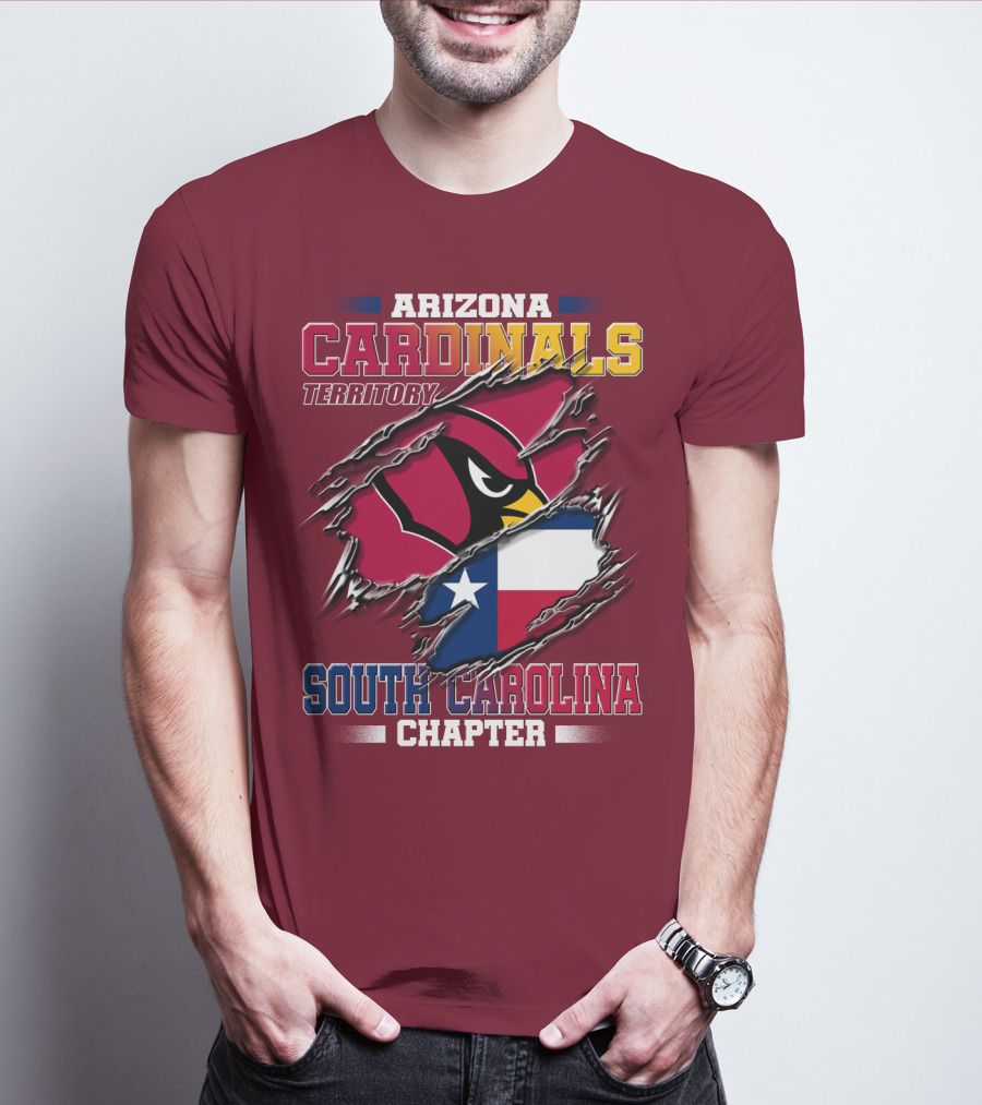 Arizona Cardinals Territory South Carolina Chapter T-Shirt