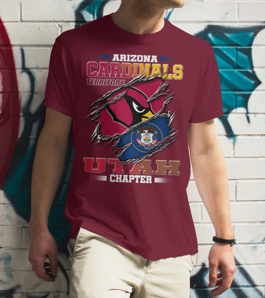 Arizona Cardinals Territory Utah Chapter T-Shirt