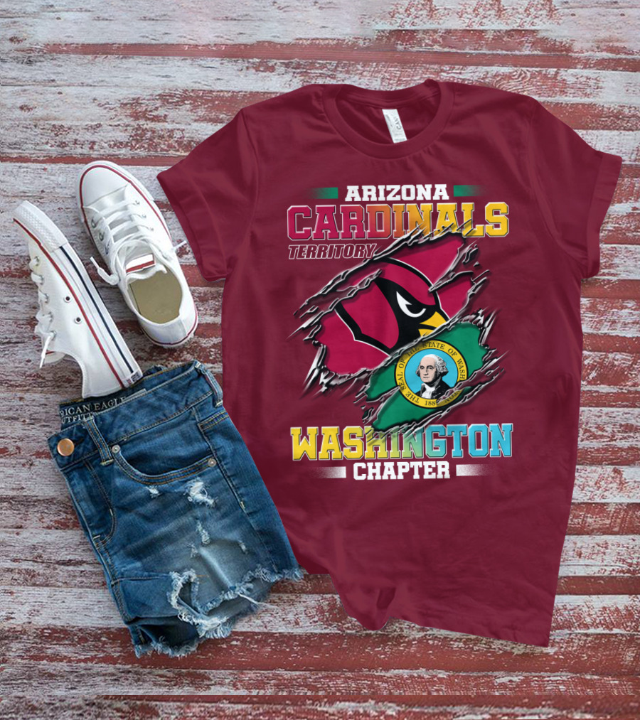 Arizona Cardinals Territory Washington Chapter T-Shirt