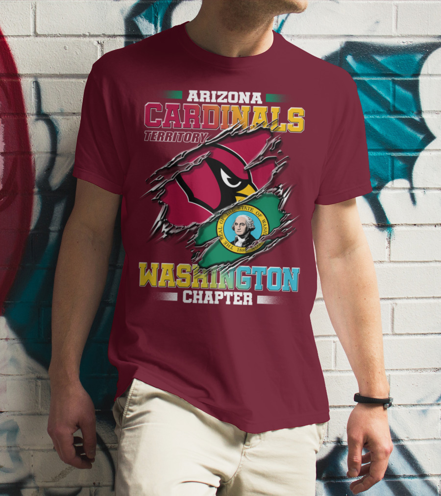 Arizona Cardinals Territory Washington Chapter T-Shirt
